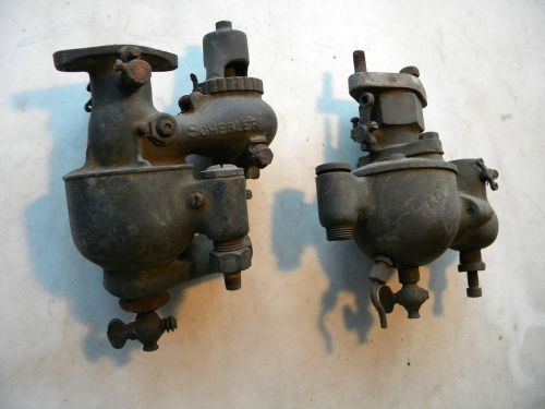 Early Schebler Hit &amp; Miss Model &#034;R&#034; Carburetors