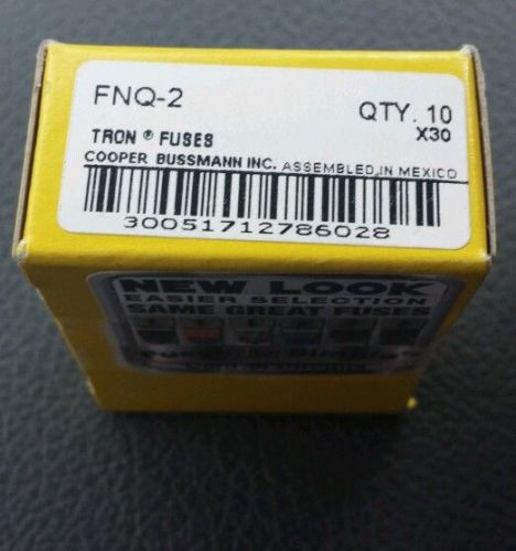 Box of 10 Cooper Bussmann FNQ-2 New