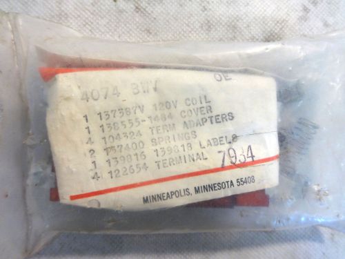 NEW HONEYWELL 4074-BWV 120V COIL