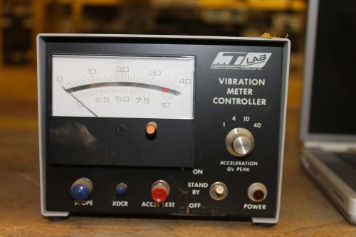 MT MECHANICAL TECHNOLOGY VIBRATION METER CONTROLLER