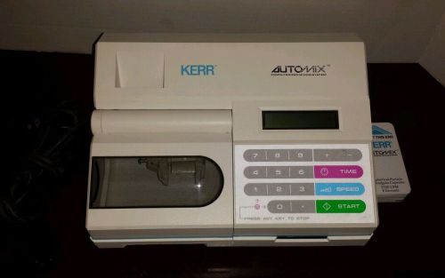 KERR AUTOMIX Computerized Mixing System  Dental unit WORKS No Reserve!!