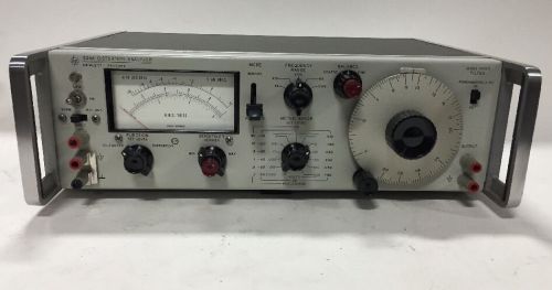 HP HEWLETT PACKARD 334A DISTORTION ANALYZER -TESTED