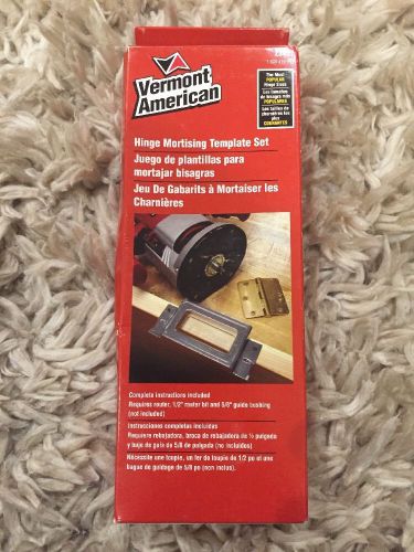 Vermont American 23457 Hinge Door and Jamb Mortising Template Set for 3-1/2-Inc