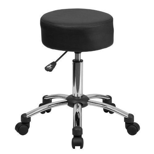 Flash Furniture Medical Ergonomic Stool with Chrome Base New