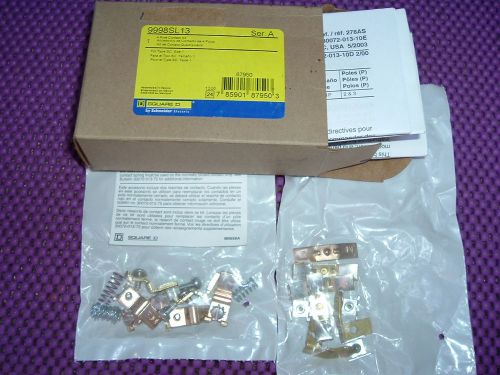 NEW SEALED IN BAGS Square D 9998SL13 Size 1  Contact Kit 4 Pole 9998 SL13 IN BOX