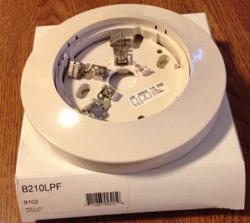 EST EDWARDS B210LPF SMOKE DETECTOR BASE NIB FIRE ALARM