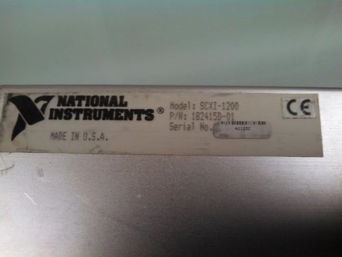 National Instruments SCXI-1100 32-Channel Multiplexer Amplifier