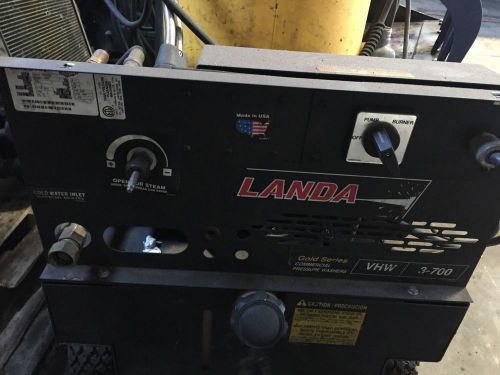 Landa hot water pressure washer for sale