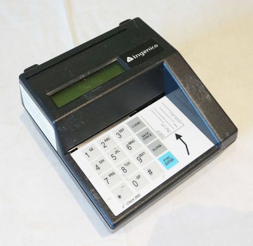 INGENICO MR3000 CHECK READER EN-CHECK 3000 TERMINAL W/ INTERNAL LIU