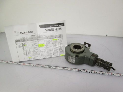 Dynapar HS35-0600-G Encoder 1&#034; Bore Bidirectional w/ Index &amp; Led Indicator