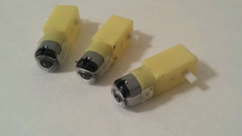 3pcs Robot Gear Motor TT Motor Intelligent Car Gear Motor Arduino Fast Shipping