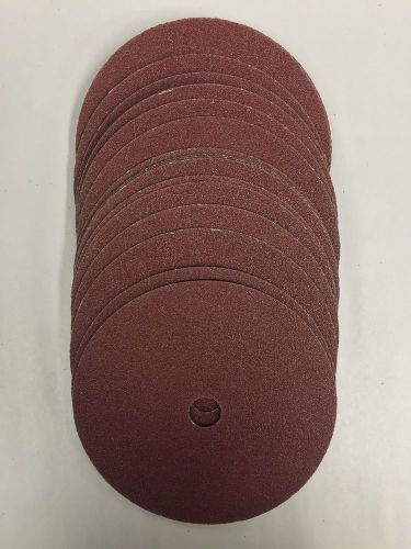 QTY:25 Aluminum Oxide 7&#034; X 7/8&#034; 50 Grit Fiber Disc 99333 USA SHIPPING