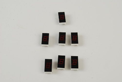 NEW Lot of 7 MAN72 A 005C7 Segment LED Display NOS