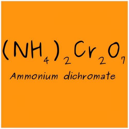 Ammonium dichromate, VESUVIAN FIRE, 99.7% reagent 20g, CAS 7789-09-5