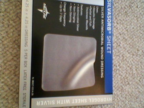 Medline MSC9344EP SilvaSorb 4.25&#034;x 4.25&#034; wound dressing sheets