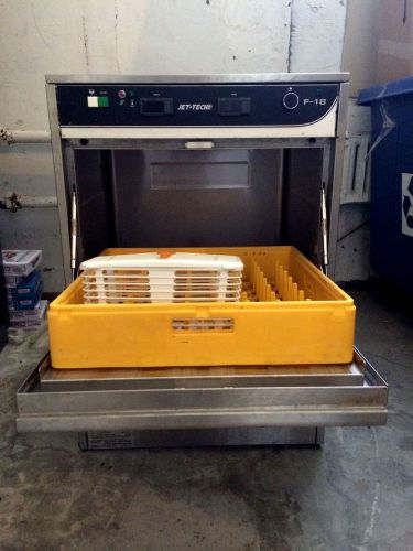 Jet tech (f-18dp) high-temp undercounter dishwasher for sale