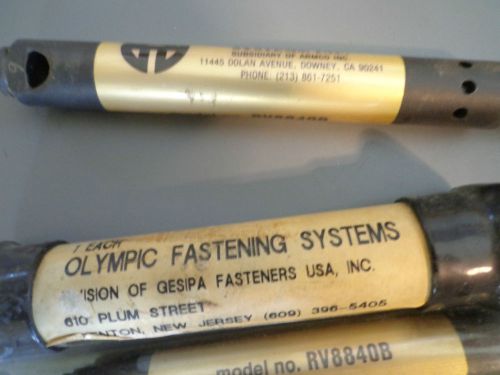 LOT of 5  OLYMPIC FASTENER  BULB TITE RIVETER PULLING HEAD rv8840b