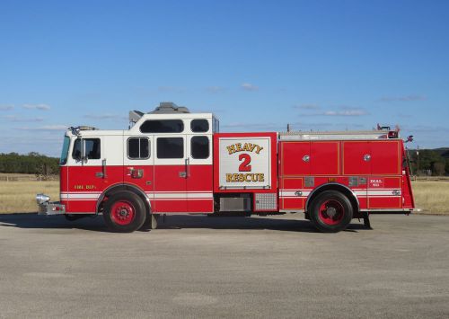 Seagrave Heavy Rescue Fire Truck Apparatus, Generator, 50K MILES! SEE VIDEO!