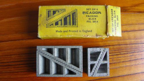 Vintage picador packing blox - 205/206 set of 4 for sale