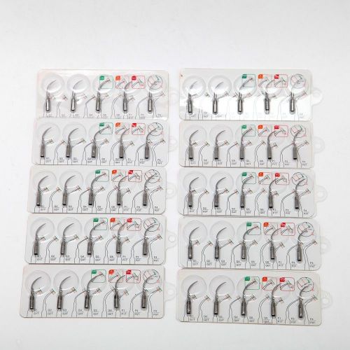 20 pcs dental ultrasonic scaler scaling tips fit ems woodpecker handpiece p1 for sale