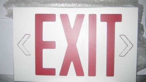 Exit sign