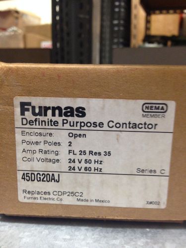 Furnas Siemens Definite Purpose Contactor 45DG20AJ