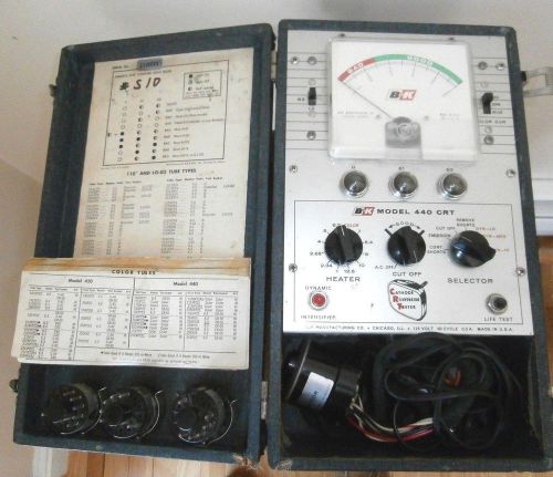 VINTAGE B&amp;K 440 CRT Cathode Rejuvenator TUBE TESTER