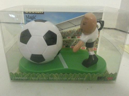 scotch designer tape dispenser soccer