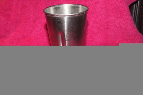 nicro Stainless Steel Milkshake Malt Cup Hamilton Beach 18-8