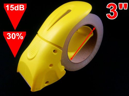 Lightweight Streamline 3” Lower Reduce 15dB Noise Packing Tape Dispenser Cutter