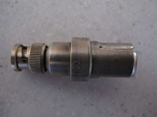 General Radio 874-QBP BNC MALE TO GR874 ADAPTER CONNECTOR TEKTRONIX AMPHENOL