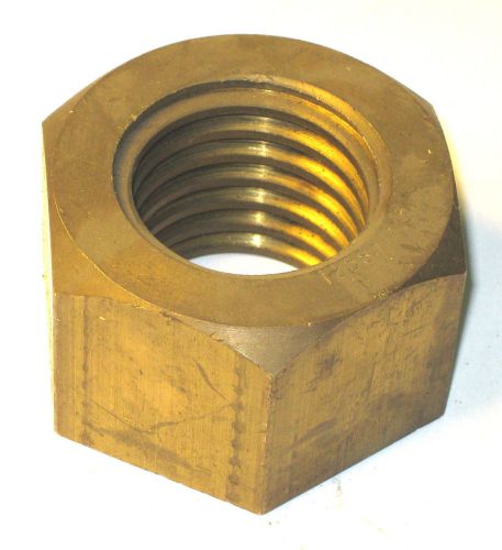 1-1/4&#034; -  6 tpi  right hand acme thread brass nut buffer belt sander for sale