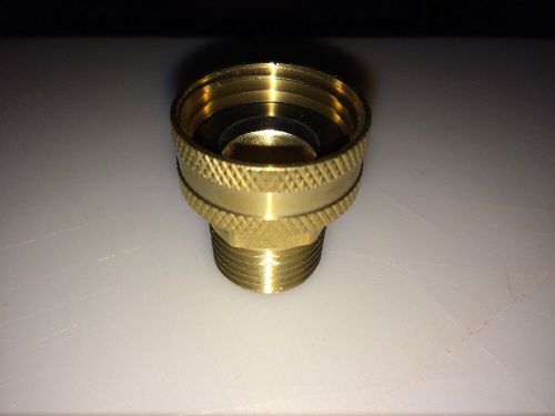 Garden hose swivel adapter 3/4&#034; fgh x 1/2&#034; male nptf 1 pcs for sale