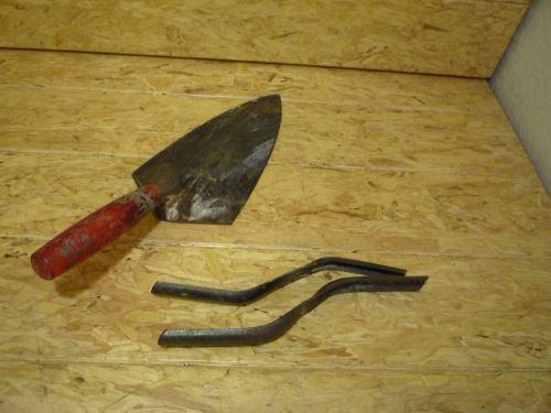 Marshalltown 19- 10 1/2&#039;&#039; Brick Trowel Plastic Handle &amp; Jointers