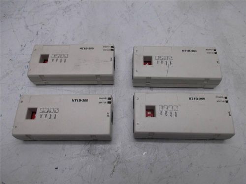 Lot of 4 Lucent Avaya NT1B-300 Inline Network Termination Unit