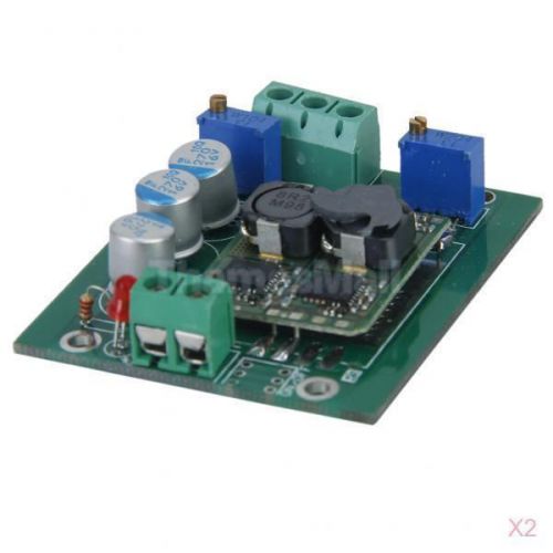 2x DC-DC 7-20V to 1-16V Adjustable Step-down Power Module with Dual-way Output