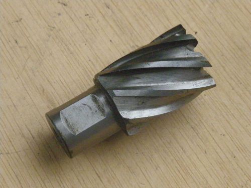 MAGNETIC DRILL SLUGGER U.S.A. ANNULAR DRILL BIT 1- 1/16&#034; CUTTER 3/4&#034; DRIVE SHANK