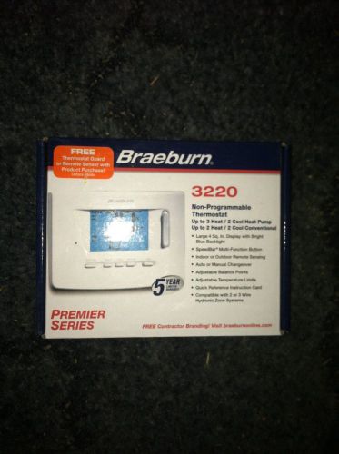 New braeburn 3220 non-programmable thermostat for sale