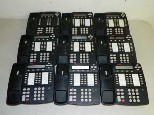 Avaya/Lucent 4412D+ 12 Button Digital Phone, 4412A01A-003 (LOT OF 9 PHONES)