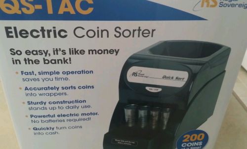 Electric coin sorter