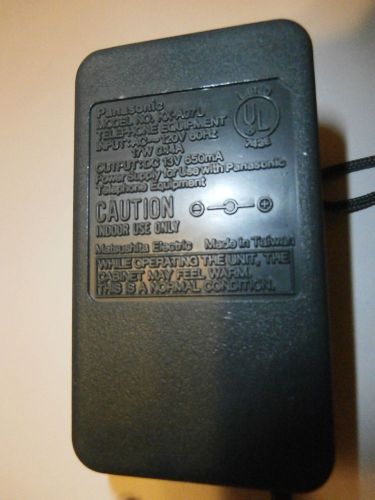 AC Power Adapter Supply PANASONIC KX-A07L, 13VDC, 650 mA