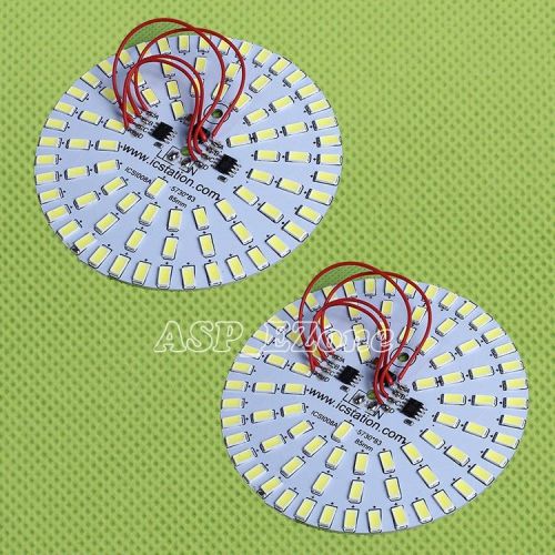 2PCS 30W 5730 Pure White LED Light Emitting Diode SMD 220V 85mm