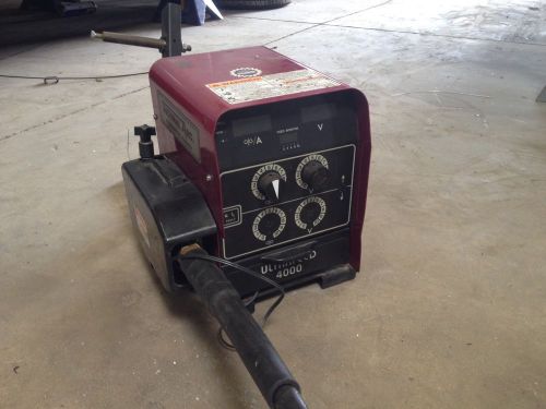 Thermal arc ultrafeed 4000 wire feeder with tweco mig gun for sale