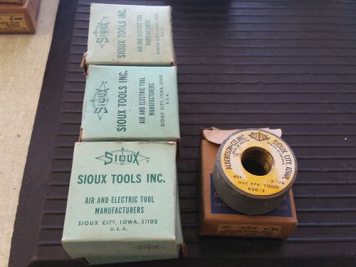 Sioux K28 Valve Seat Grinding Wheel 2 1/8&#034; 45deg No 3 Hole Finishing