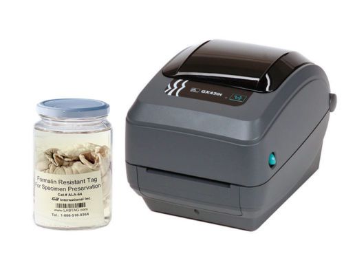 Formalin Tag Printing Kit - Zebra GX430t #FTK-GX30