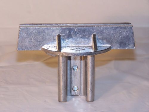 808-EXU-RS  5 1/4&#034;Cap Bracket for U-Channel Sign Post