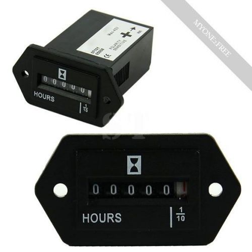 gorgeous Trucks Tractors Digit Display Hour Meter 10v -80v Volts voltages DC