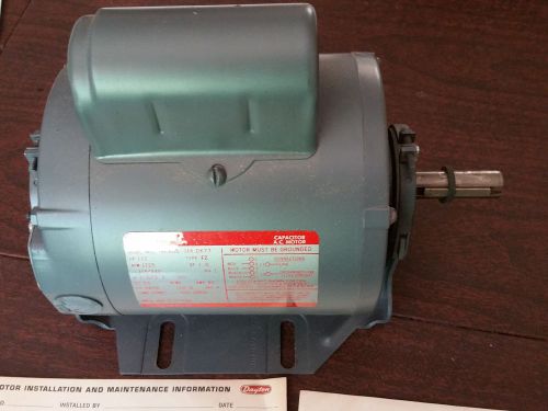 Dayton Model 4K605 Single Phase AC Motor 1/3 HP Capacitor Start 1715 RPM