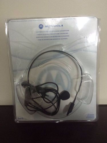 Motorola 53815 Lightweight Headset with Boom Microphone