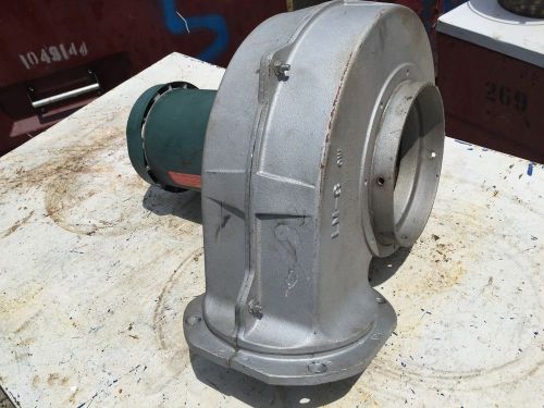 CINCINNATI FAN LMF-8 BLOWER With Reliance 1-1/2HP Motor 208-230/460V 3 PH